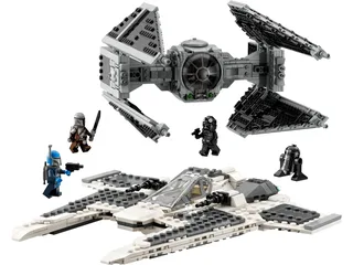 LEGO 75348-1 Mandalorian Fang Fighter vs. TIE Interceptor — 957 pieces, Star Wars theme