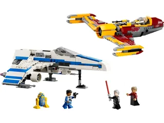 LEGO 75364-1 New Republic E-Wing vs. Shin Hati’s Starfighter — 1056 pieces, released 2023