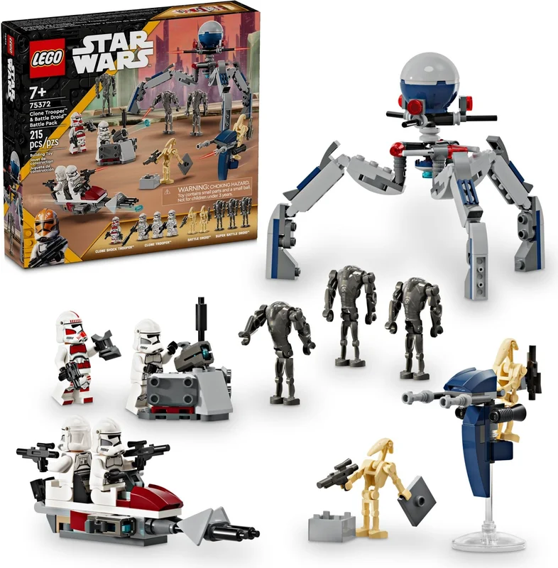 Clone Trooper & Battle Droid Battle Pack - View 2