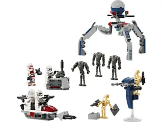 LEGO 75372-1 Clone Trooper & Battle Droid Battle Pack — 215 pieces, Star Wars theme
