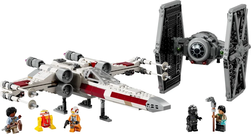TIE Fighter & X-Wing Mash-up - LEGO Set 75393-1 - 2024
