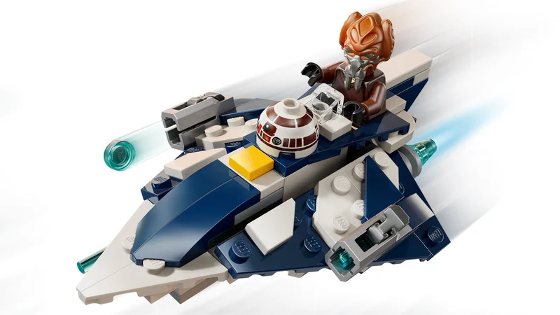 Plo Koon's Jedi Starfighter Microfighter - View 2