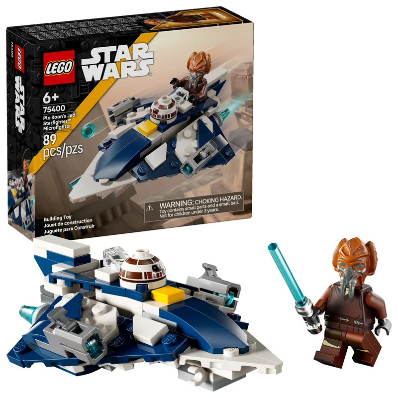 Plo Koon's Jedi Starfighter Microfighter - View 9