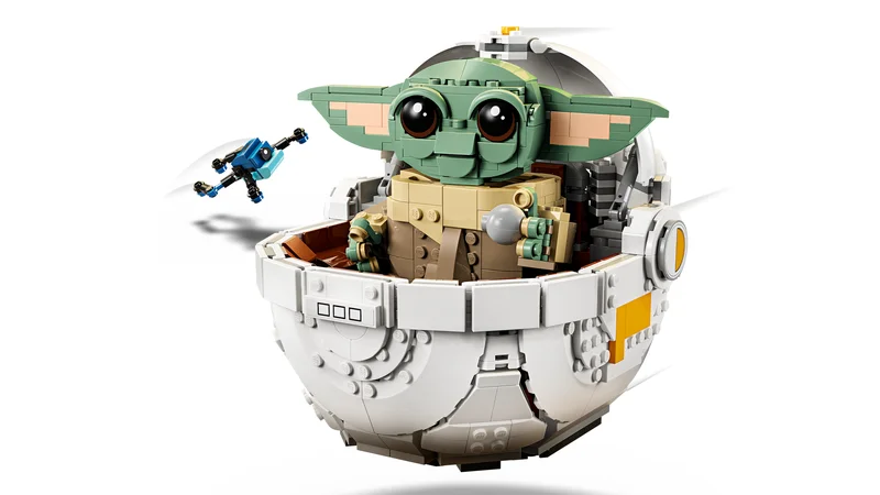 Grogu with Hover Pram - View 2
