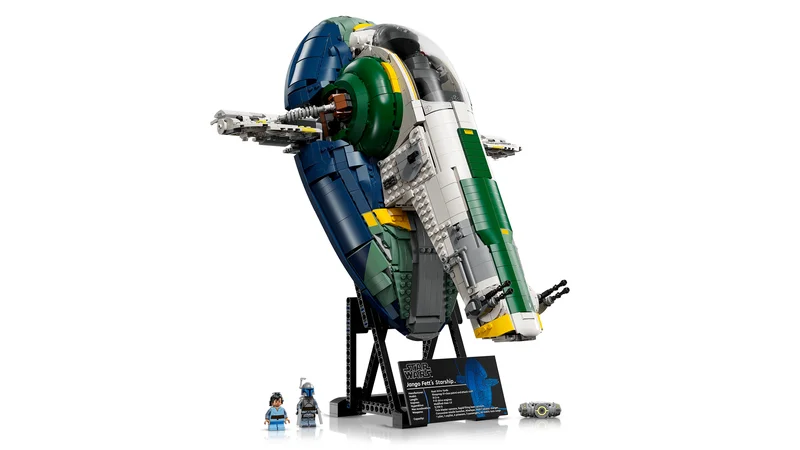 Jango Fett's Firespray-Class Starship - View 3