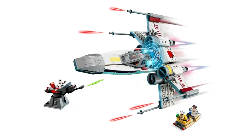 Luke's Red Five X-wing - View 2