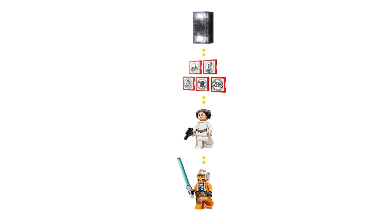 Luke's Red Five X-wing - View 4