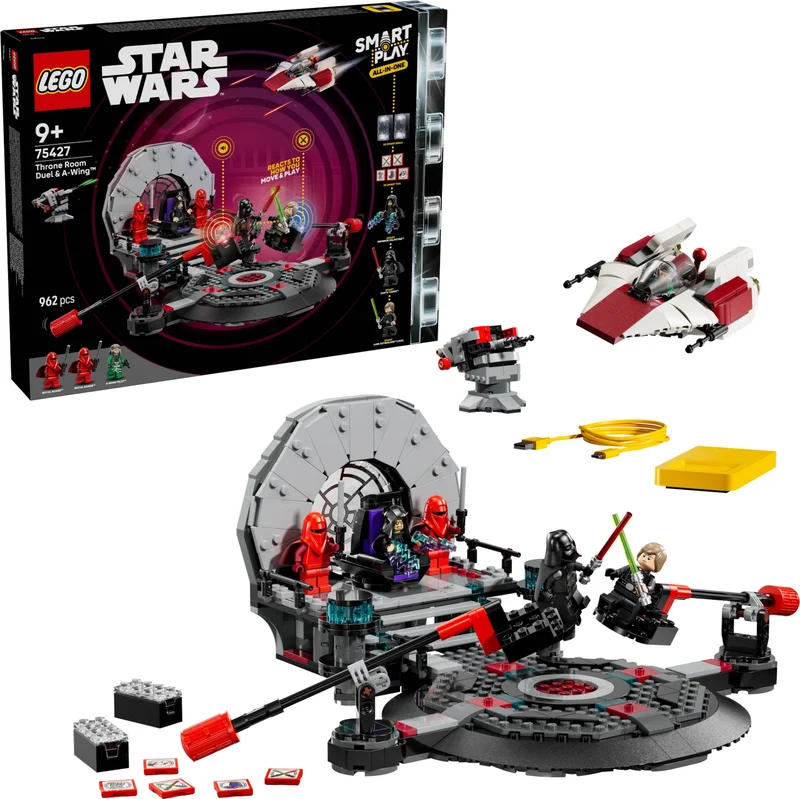Throne Room Duel & A-Wing - View 3