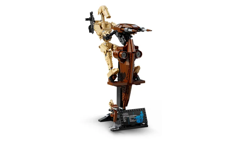 Battle Droid with STAP - View 4