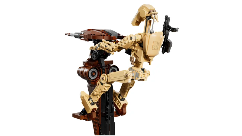 Battle Droid with STAP - View 5