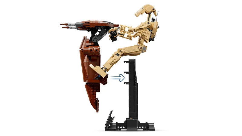 Battle Droid with STAP - View 6