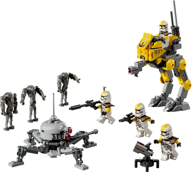 327th Star Corps Clone Troopers Battle Pack - LEGO Set 75431-1 - 2025