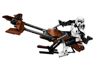 LEGO 75532-1 Scout Trooper & Speeder Bike — 452 pieces, released 2017