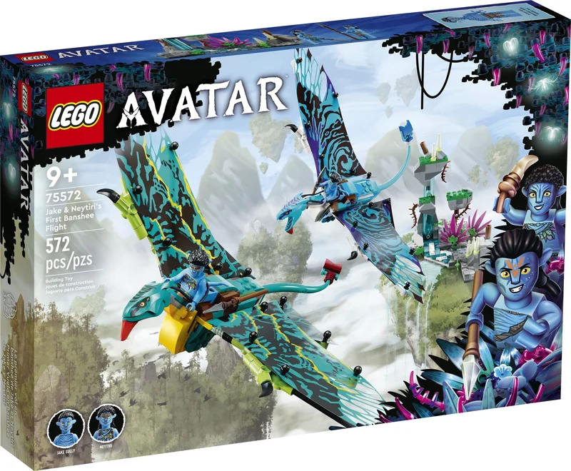Jake & Neytiri's First Banshee Flight - View 2