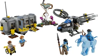 LEGO 75573-1 Floating Mountains: Site 26 & RDA Samson — 887 pieces, released 2022