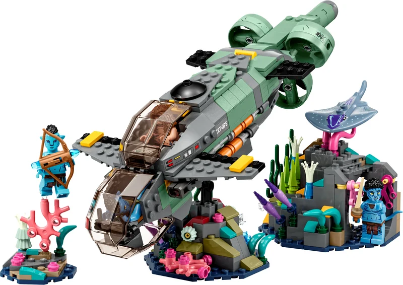 LEGO 75577-1 Mako Submarine — 553 pieces, Avatar theme
