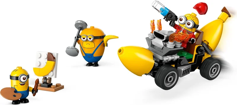 Minions and Banana Car - View 2
