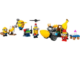 LEGO 75580-1 Minions and Banana Car — 136 pieces, Despicable Me 4 theme