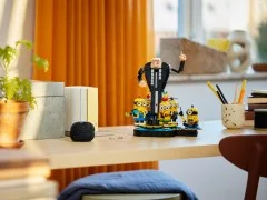 Brick-Built Gru and Minions - View 7