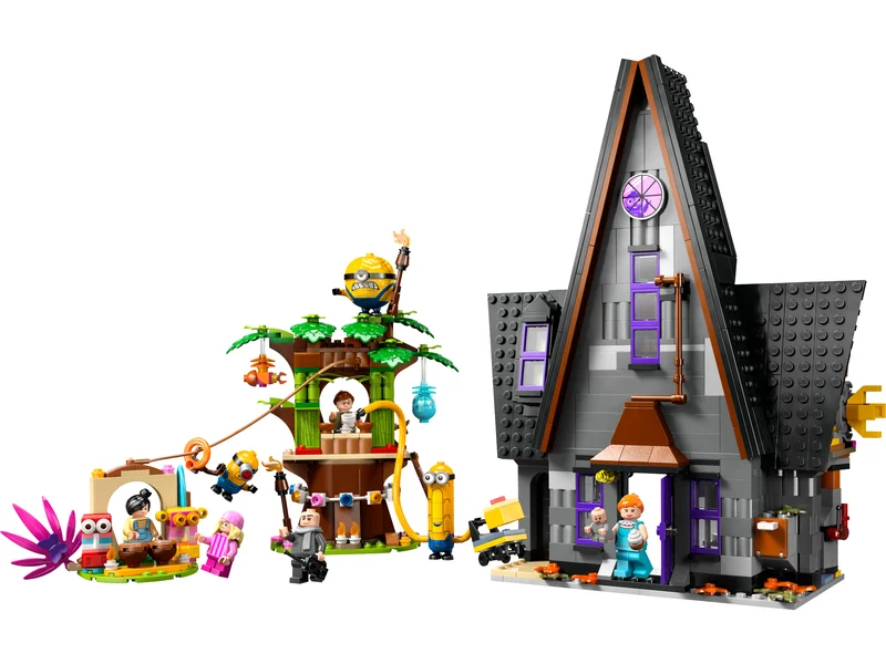 LEGO 75583-1 Minions and Gru's Family Mansion — 868 pieces, Despicable Me 4 theme