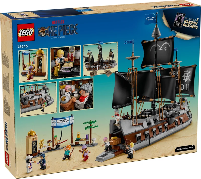 Garp's Marine Battleship - View 3