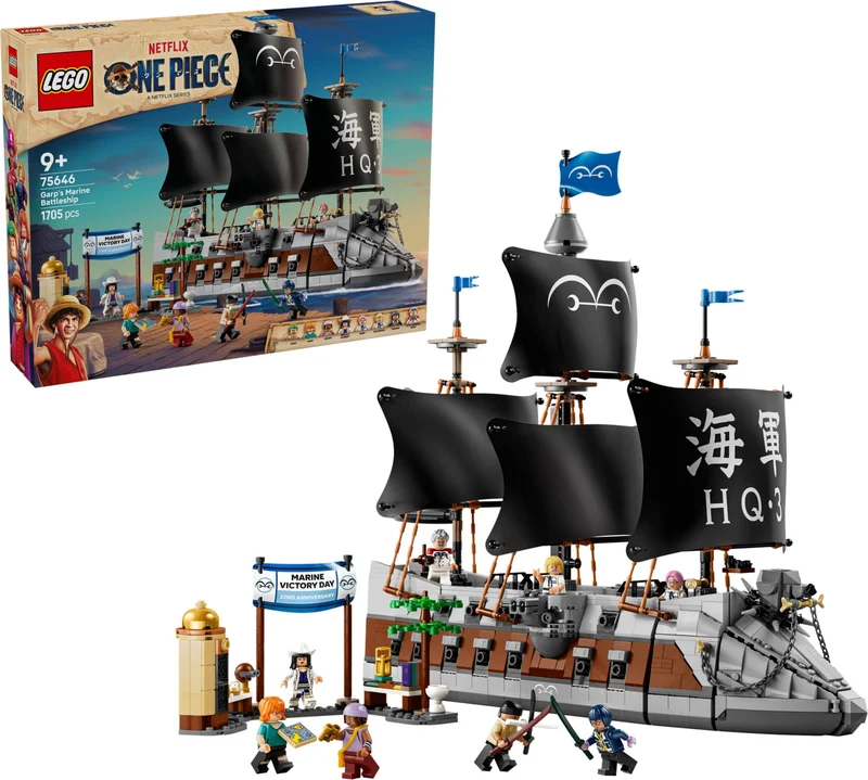 Garp's Marine Battleship - View 4