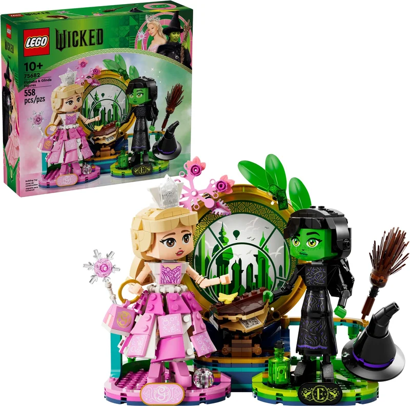 Elphaba & Glinda Figures - View 3