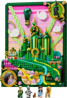 LEGO 75685-1 Emerald City Wall Art — 1518 pieces, released 2025