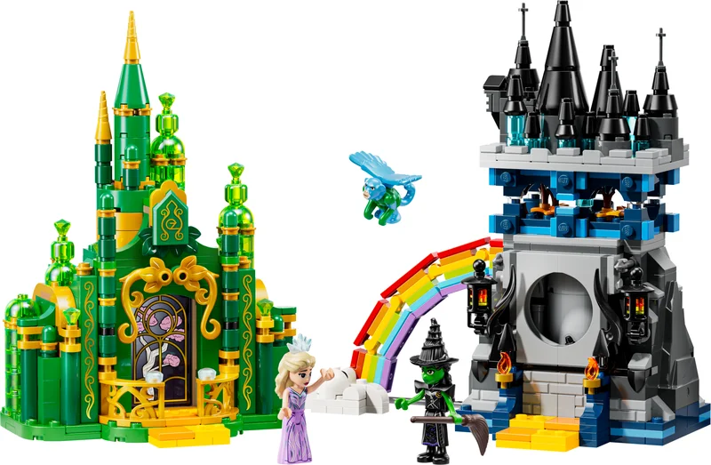 LEGO 75689-1 Emerald City & Kiamo Ko Castle — 860 pieces, Wicked theme