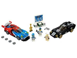 LEGO 75881-1 2016 Ford GT & 1966 Ford GT40 — 373 pieces, Speed Champions theme