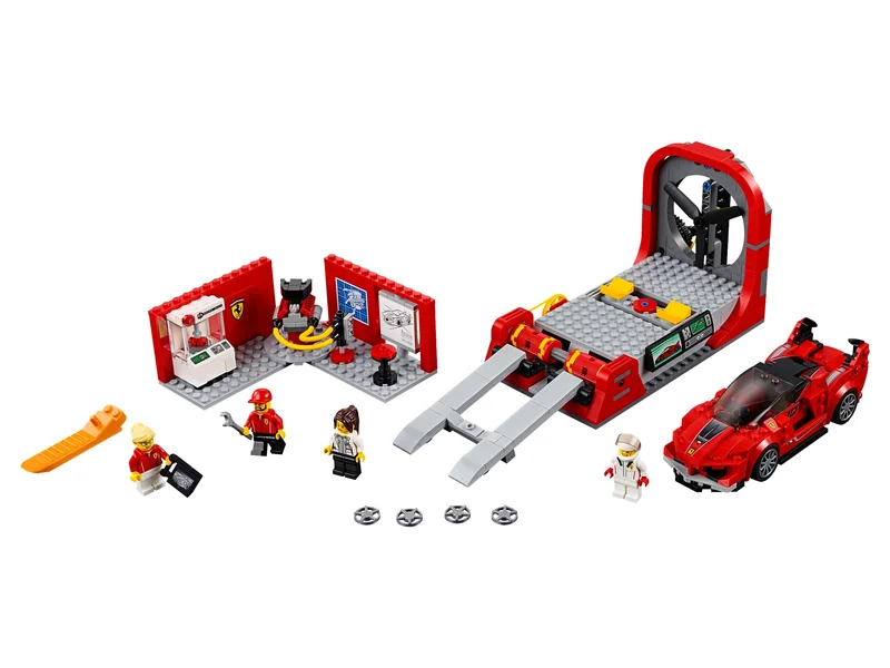 Ferrari FXX K & Development Center - LEGO Set 75882-1 - 2017