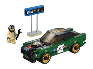 LEGO 75884-1 1968 Ford Mustang Fastback — 183 pieces, Speed Champions theme