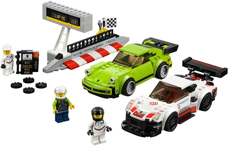 Porsche 911 RSR and 911 Turbo 3.0 - LEGO Set 75888-1 - 2018