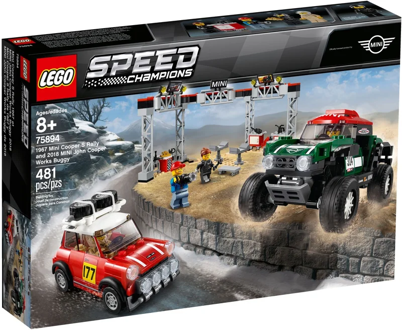 1967 Mini Cooper S Rally and 2018 MINI John Cooper Works Buggy - View 2
