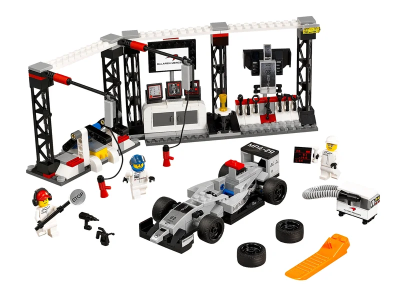 McLaren Mercedes Pit Stop - LEGO Set 75911-1 - 2015