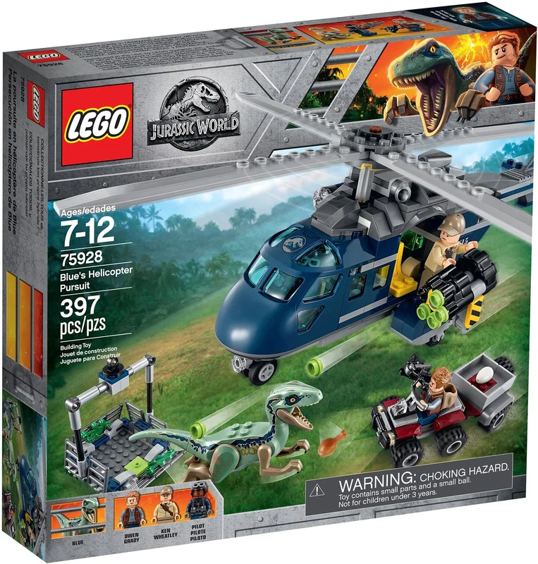Blue's Helicopter Pursuit - View 2