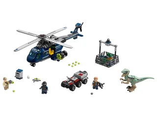 LEGO 75928-1 Blue's Helicopter Pursuit — 397 pieces, released 2018