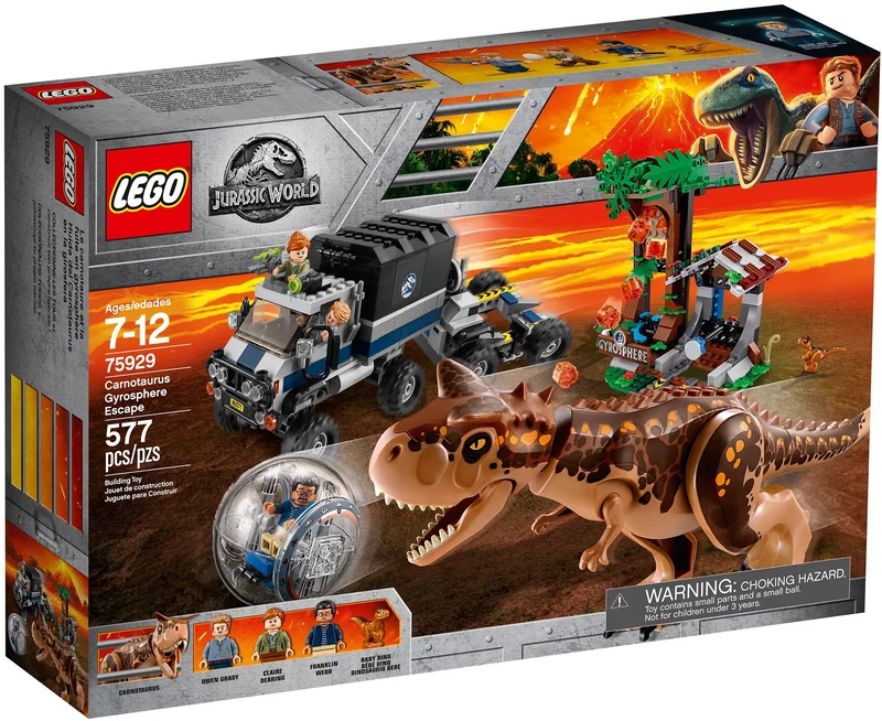 Carnotaurus Gyrosphere Escape - View 2