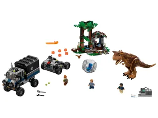LEGO 75929-1 Carnotaurus Gyrosphere Escape — 577 pieces, released 2018