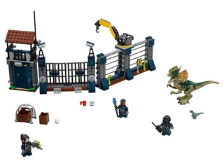 LEGO 75931-1 Dilophosaurus Outpost Attack — 289 pieces, released 2018
