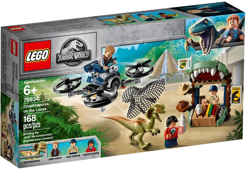 Dilophosaurus on the Loose - View 2