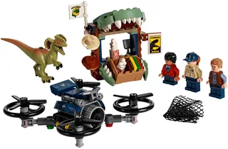 LEGO 75934-1 Dilophosaurus on the Loose — 168 pieces, released 2019