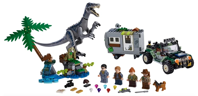 Baryonyx Face-Off: The Treasure Hunt - LEGO Set 75935-1 - 2019