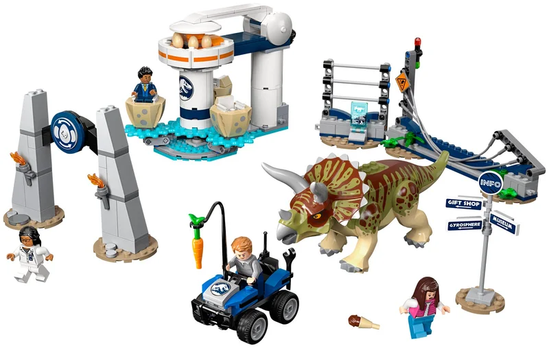 Triceratops Rampage - LEGO Set 75937-1 - 2019