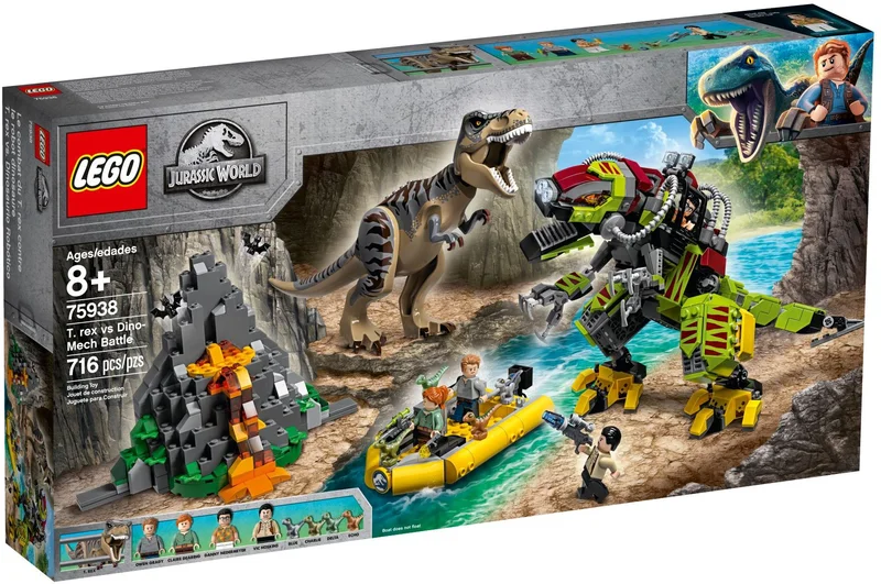 T. rex vs Dino-Mech Battle - View 2
