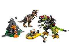 T. rex vs Dino-Mech Battle - View 3