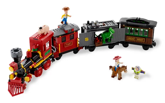 Western Train Chase - View 2