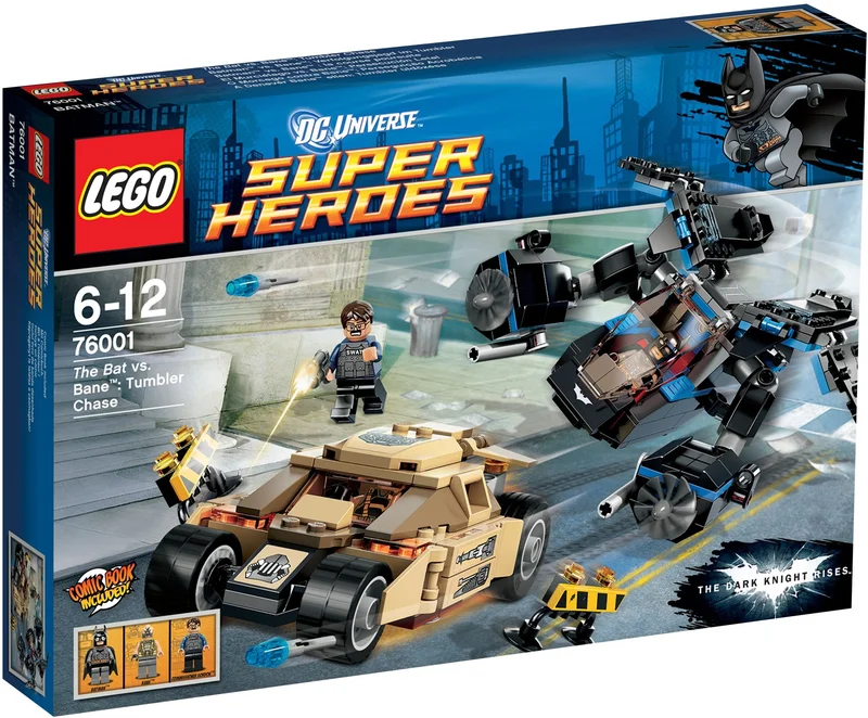 The Bat vs. Bane: Tumbler Chase - View 2
