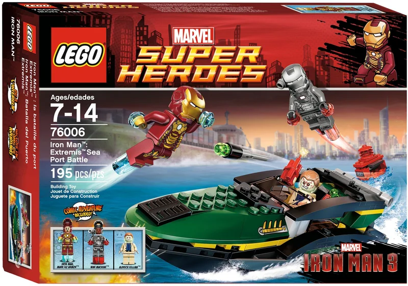 Iron Man: Extremis Sea Port Battle - View 2