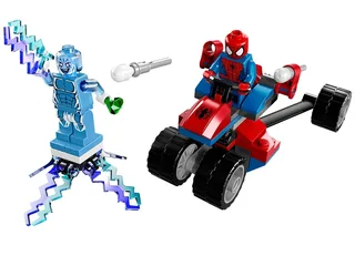 LEGO 76014-1 Spider-Trike vs. Electro — 70 pieces, Super Heroes Marvel theme
